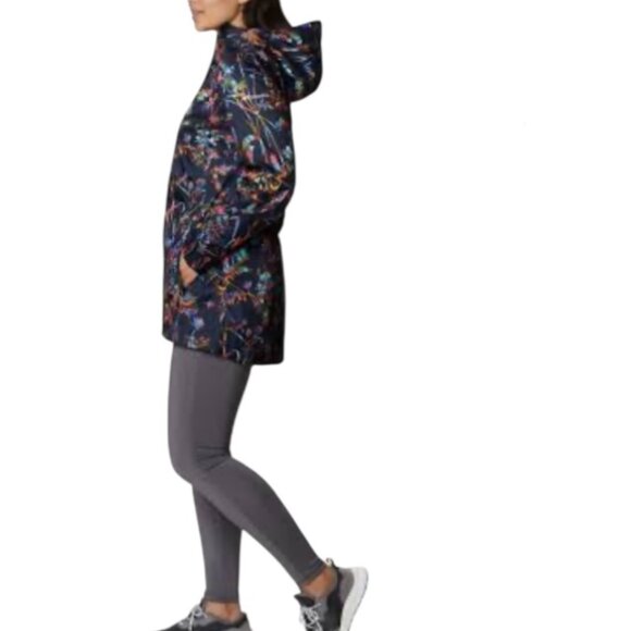 Columbia Women's Splash Waterproof Rain Jacket Sz Sm - Picture 4 of 16